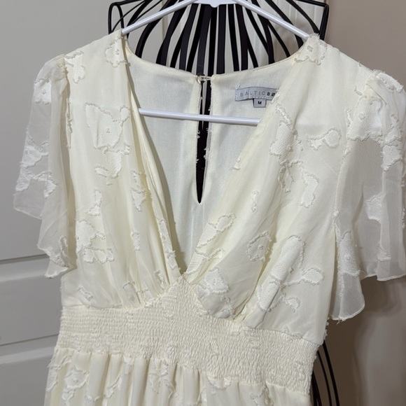 Baltic Born Feminine Cream Maxi Dress - Picture 2 of 8